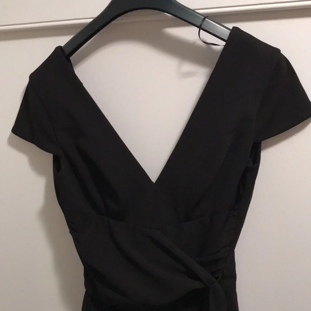 NWT BHLDN Dana Wrap Dress Black sz XS, M, L